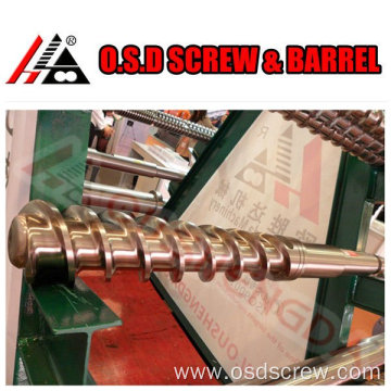silicone rubber cable extruder screw barrel